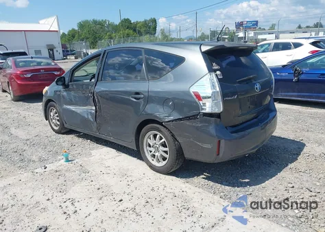 2013 Toyota Prius V Three из США, поврежденный, VIN JTDZN3EU6D3257559